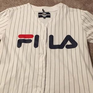 FILA baseball woman’s button up
